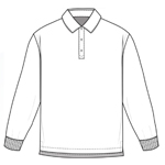 Poloshirts Langarm